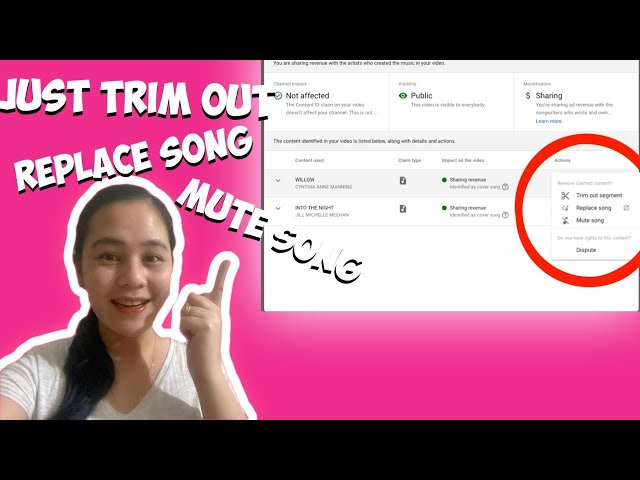 Paano Alisin ang Copyright Claims | How to Remove Copyright Claims Using Phone on Desktop mode