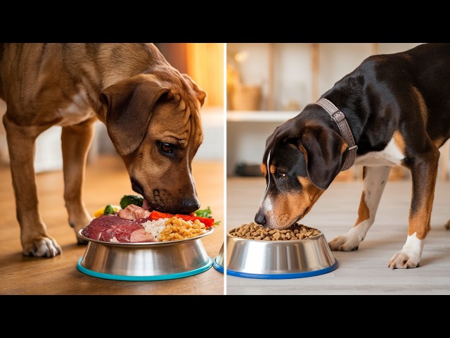 What's Better to Feed Your Dog Natural Food or Dry Food?