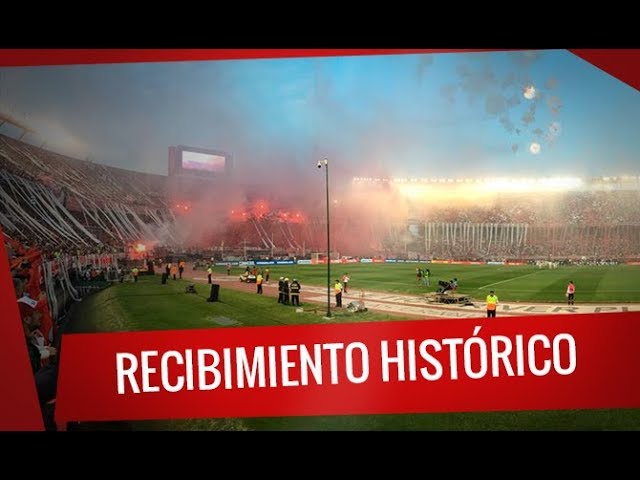 Recibimiento descomunal 360 - River vs. Lanús - Copa Libertadores 2017