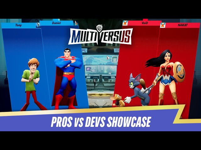 MultiVersus – Pros Vs Devs Showcase (Ft. NAKAT & VoiD)