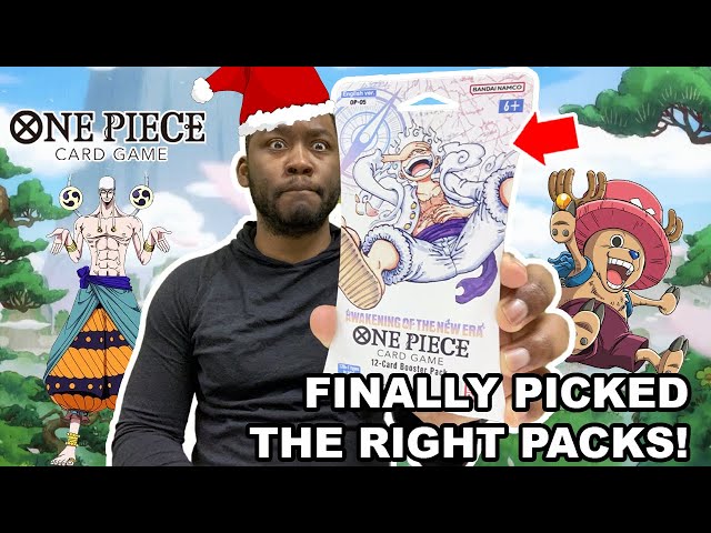 OP05 Sleeved Booster Packs! MORE Hits Than A Booster Box! My Best OP05 One Piece TCG Opening!