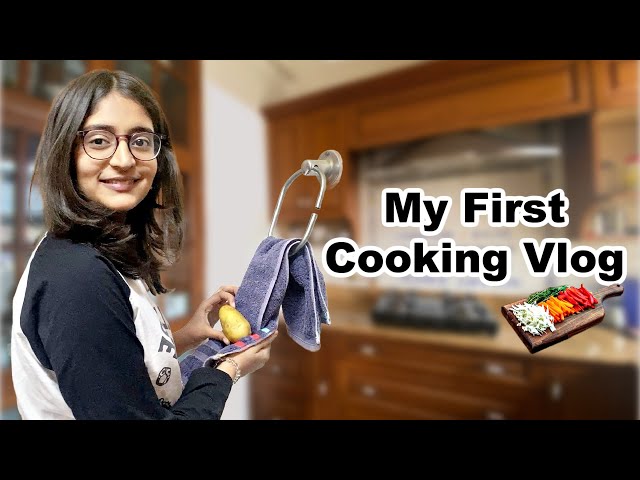 Anantya ka First Cooking Vlog | Aloo Tikki Burger | MyMissAnand Family Vlog