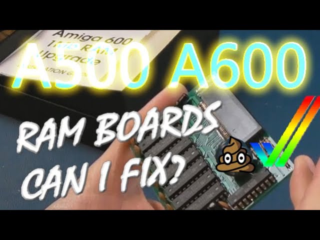 Amiga 500 & 600 RAM Boards - Can I fix?