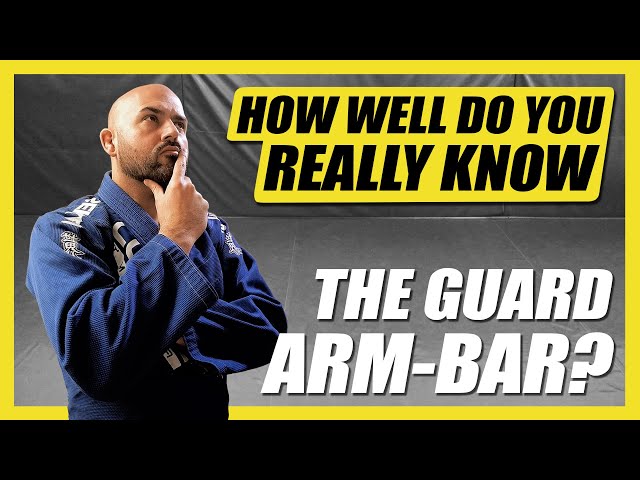 Basic Brazilian Jiu-Jitsu Guard Arm-Bar (DO IT THE RIGHT WAY!)