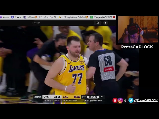 Luka Doncic vs Utah Jazz Highlights Reaction | Luka's Lakers Debut First Game