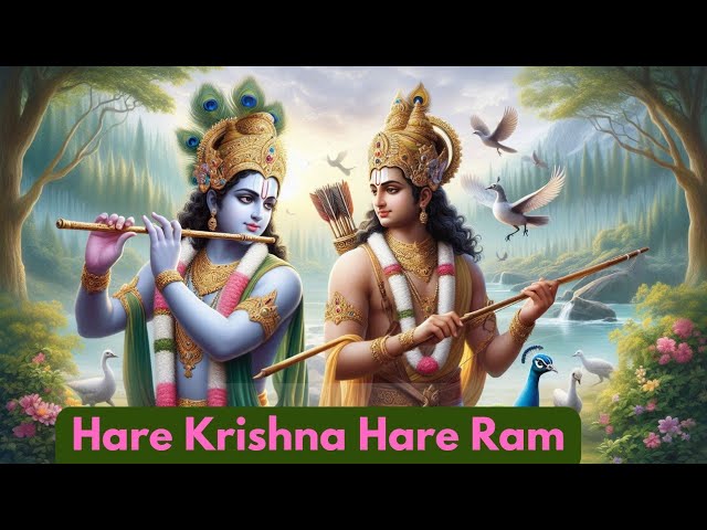 Hare Krishna Hare Ram | Slowed and Reverb | Meditation | Iskcon | Kirtan | Relaxation #krishna #lofi