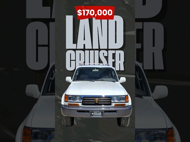 The $170,000 1997 Toyota Land Cruiser FZJ80 - New Record Sale! #Toyota #landcruiser #bringatrailer