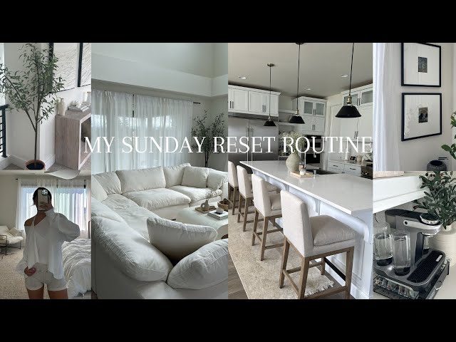 MY SUNDAY RESET ROUTINE | how i maintain a clean home |