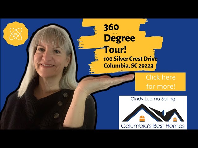 100 Silver Crest Drive Columbia, SC 360 Home Tour!