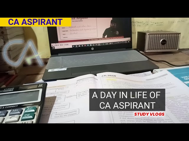 A DAY IN LIFE OF CA ASPIRANT | EXAM MOTIVATION | STUDY VLOGS