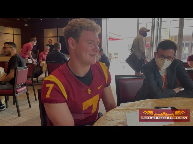 Miller Moss previews USC fall camp at Media Day