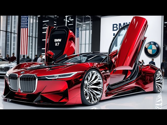 2025 BMW i7 Concept: A Vision Draped in Silence and Speed