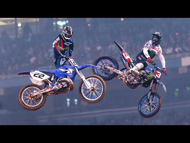 Chad Reed Riding His '04 Championship Bike at St Louis Supercross 2022