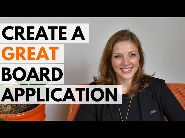 Starting a Nonprofit: Design a Board of Directors application (Step by Step)