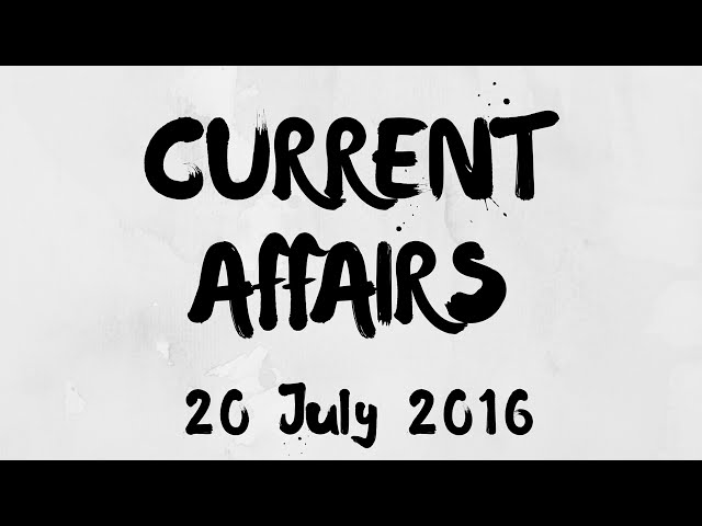 Current Affairs 20 July 2016 : NITI Aayog signed Sol with Intel