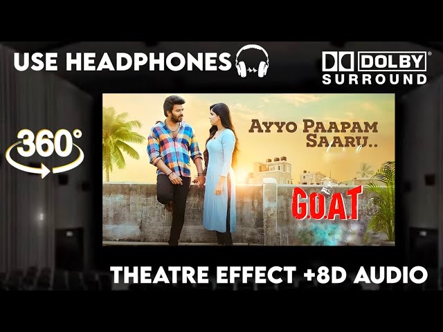 Ayyo Paapam Saaru - |Theatre Experience Dolby  Surround  sound |G.O.A.T | Sudheer Anand, Divya