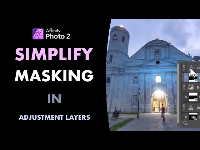 AFFINITY PHOTO 2: SIMPLIFY MASKING ADJUSTMENT LAYERS WITH THIS FEATURE. (VIEWER QUESTION)