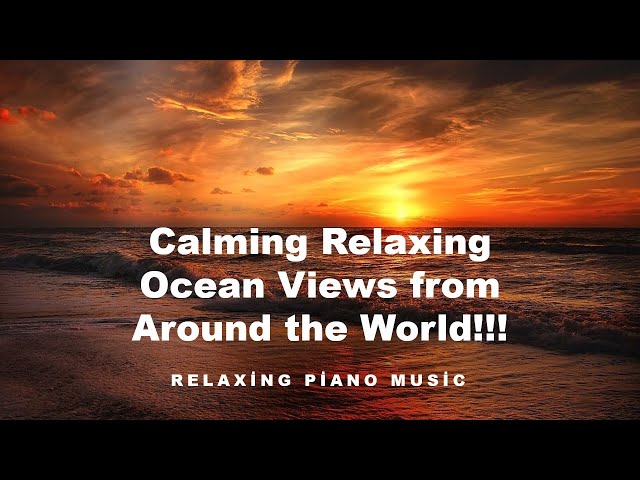 Ocean relaxation music for stress relief and healing