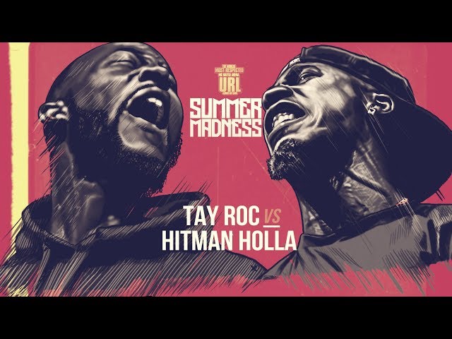 HITMAN HOLLA VS TAY ROC SMACK RAP BATTLE | URLTV