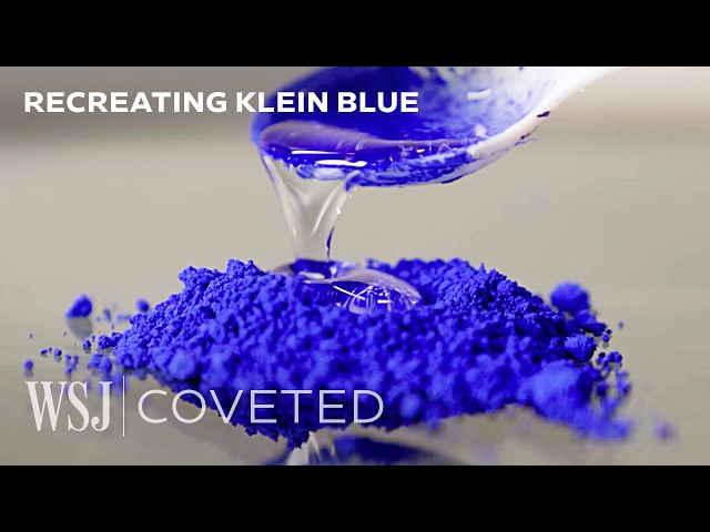 Why the World's Rarest Blue Took 10 Years to Recreate | WSJ Coveted