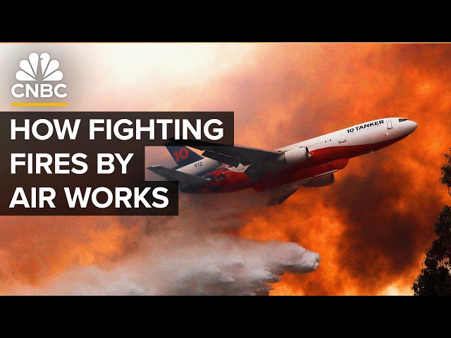 How Firefighting Planes And Helicopters Are Battling The LA Fires