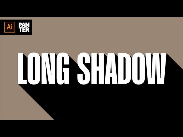 How to Design Long Shadow in Illustrator