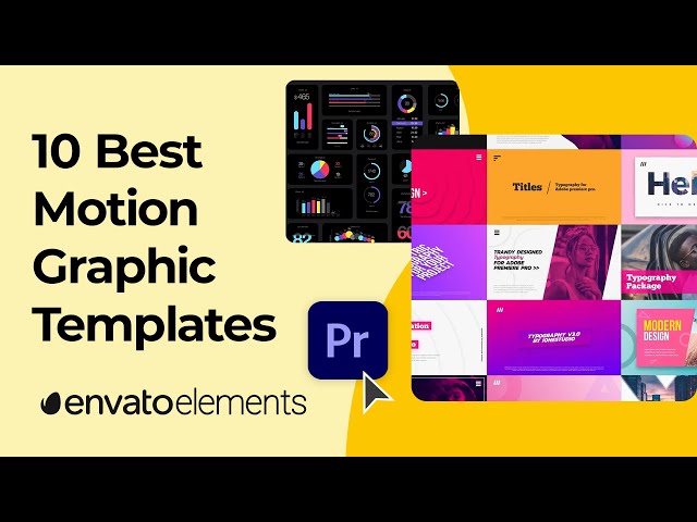 10 Best Motion Graphics Templates for Premiere Pro