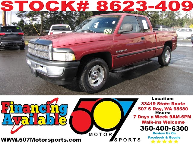 1999 Dodge Ram 1500 SLT STK: 8623-409