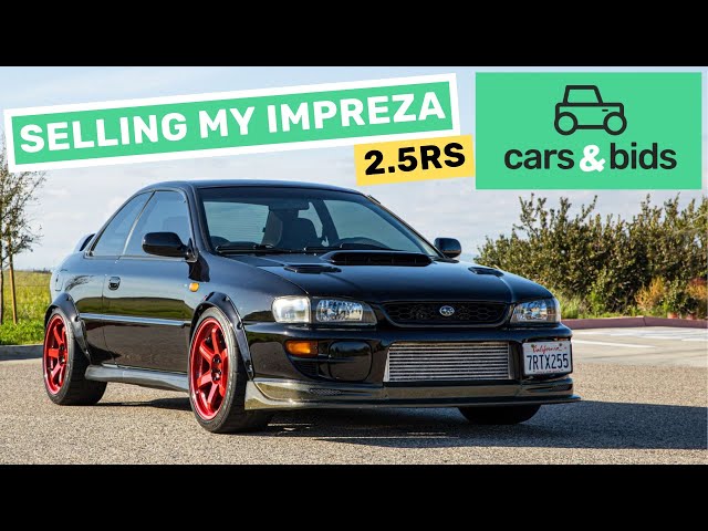 SELLING MY IMPREZA 2.5RS GC8 ON CARS & BIDS!