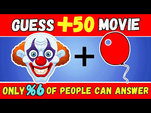 Guess +50 #movies  by the emojis within 5 seconds 🤡☠️👽| @QuizPalace2024