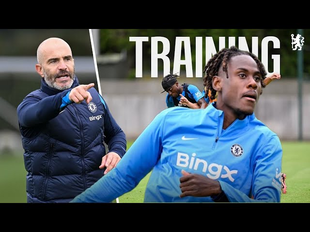 TREVOH CHALOBAH FOCUS | First Training After RETURN | Enzo Maresca Impressed | Chelsea Training