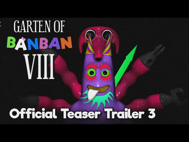 Garten Of Banban 8 - Official Teaser Trailer 3