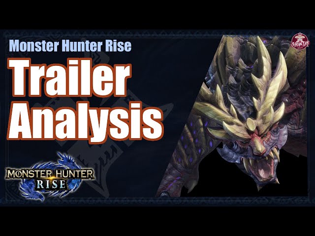 Monster Hunter Rise | Trailer Analysis