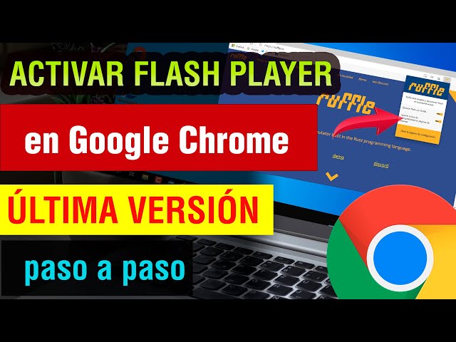 Como activar Adobe Flash Player en Google Chrome 2025