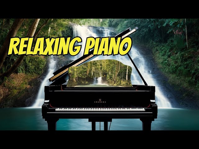 Soft Piano Music | Relaxing Melodies in Lush Green Valleys | Peaceful Nature Sounds