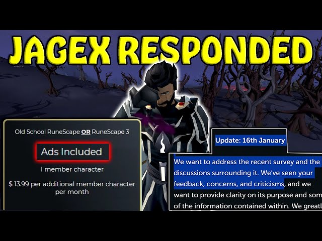 Jagex Responded To All The Drama.. Is RuneScape DONE?