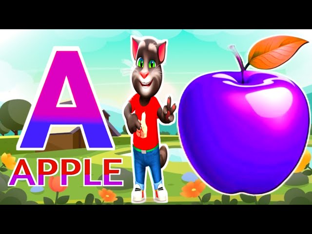 Phonics Sounds of Alphabets A to Z in English - A For Airplane - ABC Alphabet Songs with kids