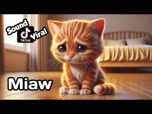 Miaw miaw miaw miaw Song sad story of kitten, worm and wasp FULL.😭 #cat #aicat #catlover #cats