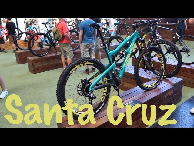 New SANTA CRUZ Bikes 2016 (V10, Nomad, Bronson) - Eurobike 2015