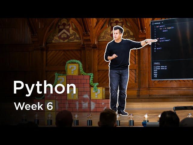 CS50x 2025 - Lecture 6 - Python