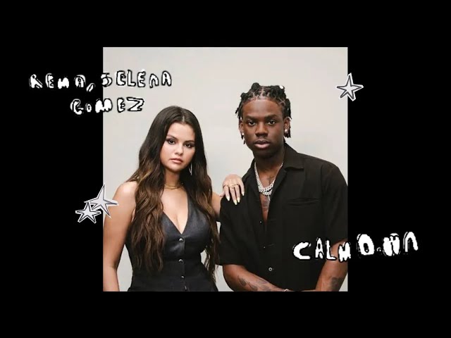 Rema, Selena Gomez - Calm Down (Audio) (Greatest Summer Hits)