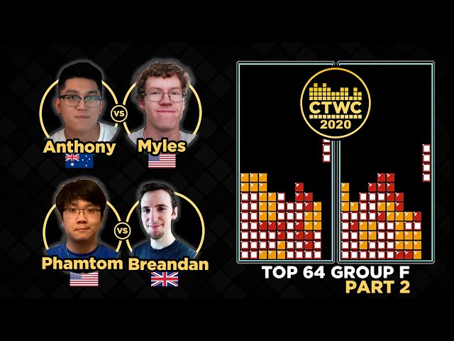 2020 CTWC BEGINS! TETRIS Group F - Pt. 2 (see description for format)