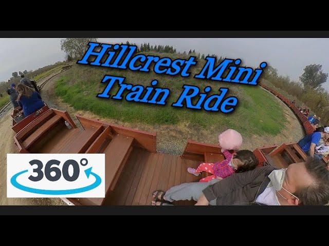 360° View of Hillcrest Tree Farm Mini Train Ride!