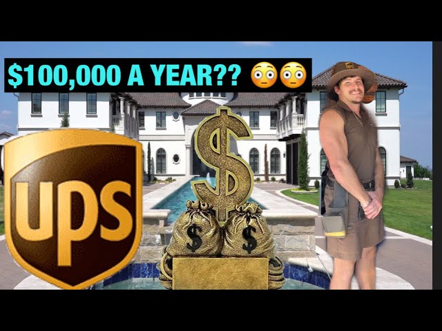 How Much Does a UPS Driver make?! 📦💰