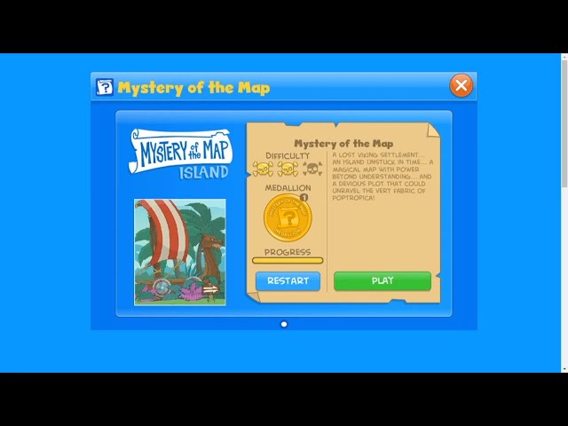 Poptropica: Mystery of the Map Island FULL Walkthrough Gameplay