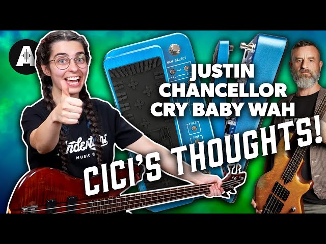 Jim Dunlop Justin Chancellor Cry Baby Wah - Cici's Thoughts!