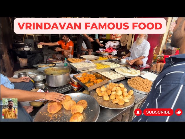 VRINDAVAN FAMOUS FOOD I VRINDAVAN FOOD TOUR I VRINDAVAN STREET FOOD I BEST FOOD IN VRINDAVAN I