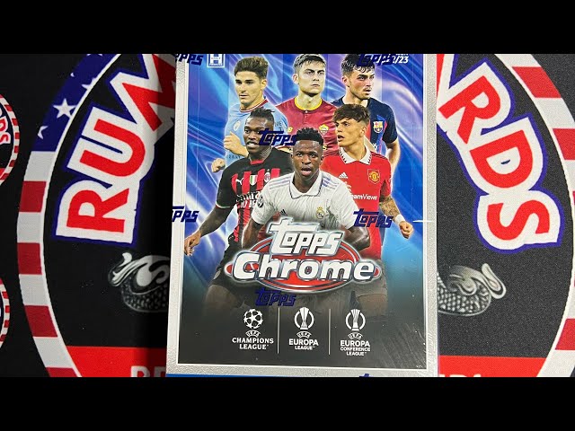 2022/23 Topps Chrome UEFA Club Competitions Soccer - Enjoyable Rip!  Auto from PSG Wonderkid!