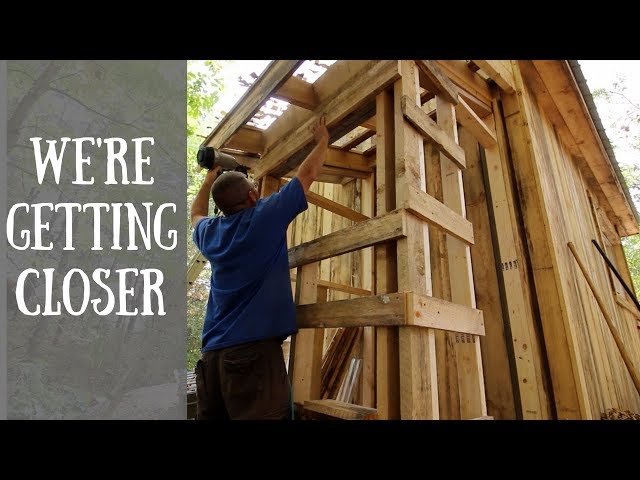 DIY ~ Composting OutHouse ~Preparing the OutHouse For Siding!