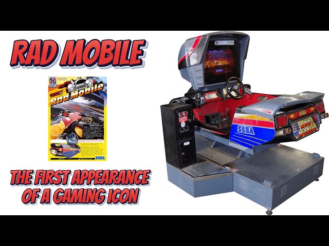 RAD MOBILE | Retro 1990 Classic featuring the first ever appearance of a SEGA Icon | #retrogaming